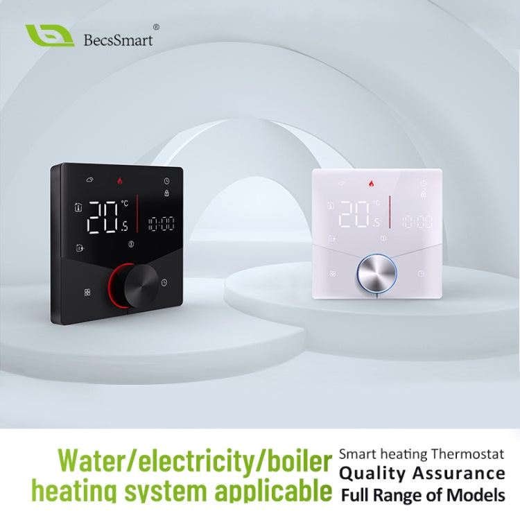 BHT-009GBLW Electric Heating WiFi Smart Home LED Thermostat(Black) - Thermostat & Thermometer by buy2fix | Online Shopping UK | buy2fix
