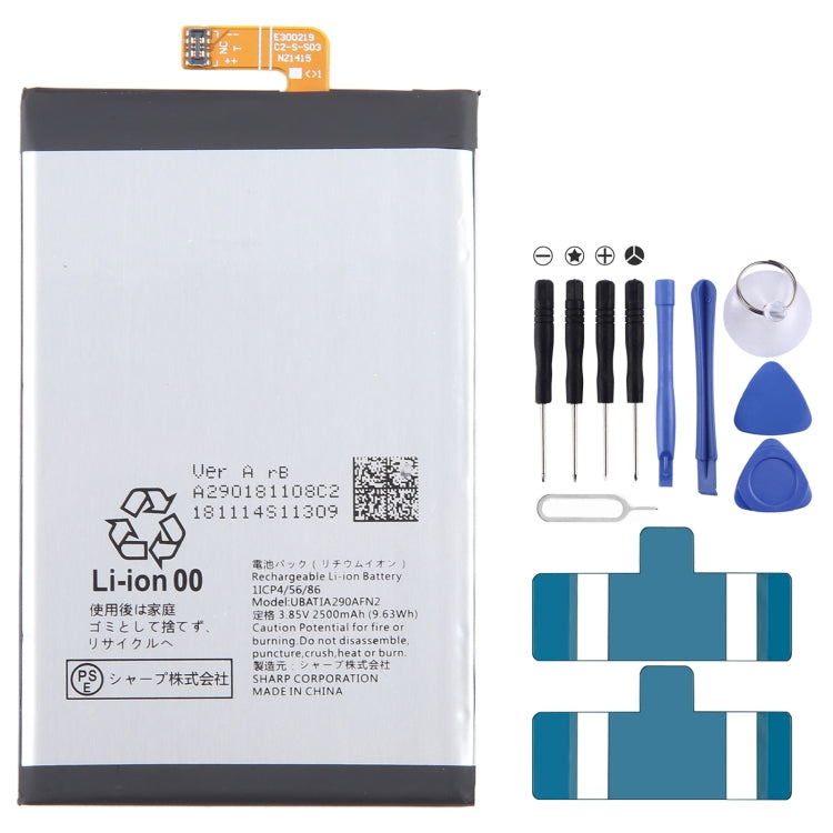 For Sharp Aquos R2c  803sh Battery Replacement UBATIA290AFN2 2500mAh - Others by buy2fix | Online Shopping UK | buy2fix