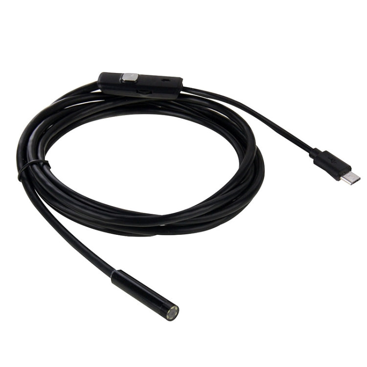 AN97 Waterproof Micro USB Endoscope Snake Tube Inspection Camera for Parts of OTG Function Android Mobile Phone, with 6 LEDs, Lens Diameter:8mm(Length: 2m) - Consumer Electronics by buy2fix | Online Shopping UK | buy2fix