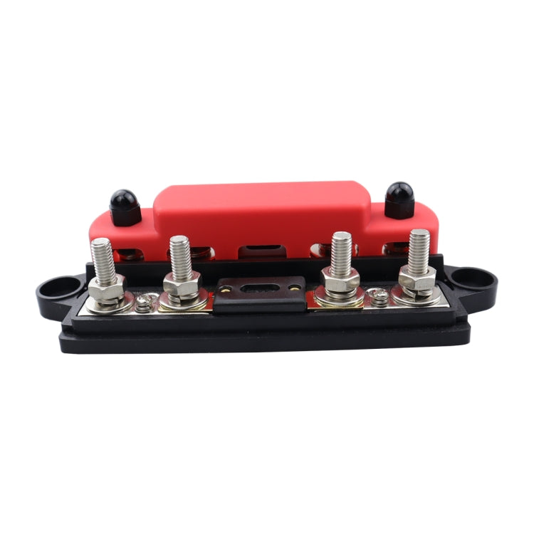 CP-4127 RV / Yacht M8 4-stud Double Row Busbar(Red Black) - Fuse by buy2fix | Online Shopping UK | buy2fix