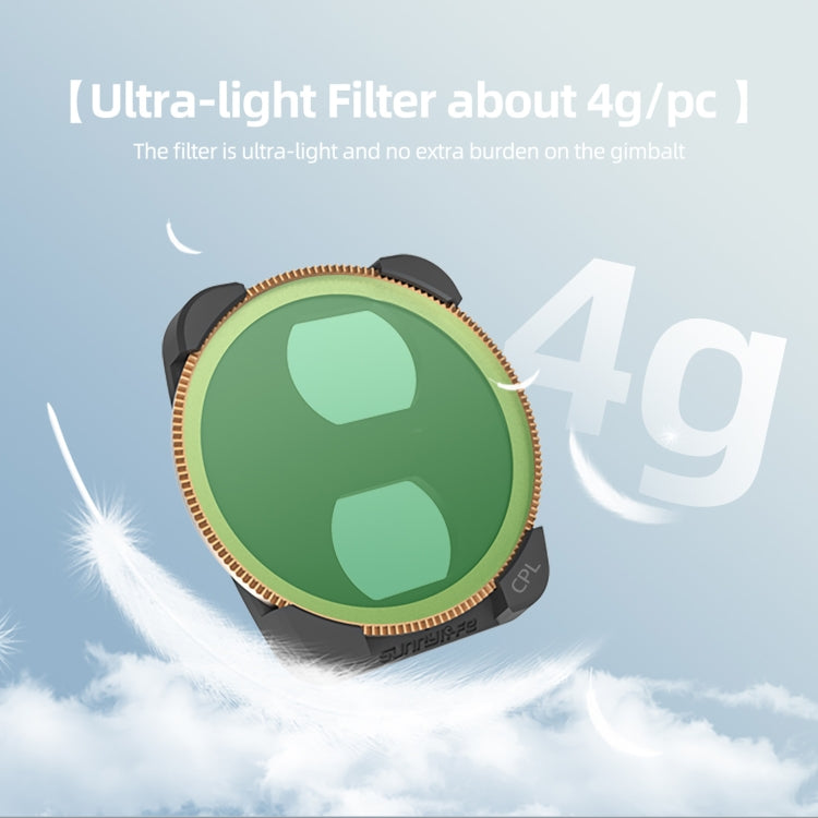 For DJI Air 3 Sunnylife Camera Lens Filter, Filter:ND8 - Mavic Lens Filter by Sunnylife | Online Shopping UK | buy2fix