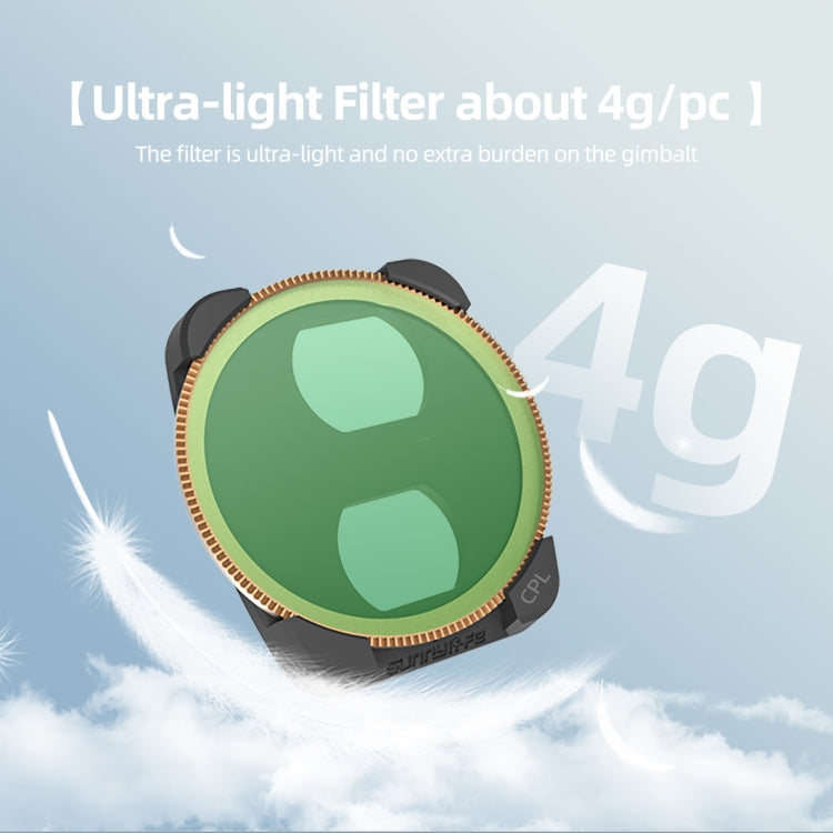 For DJI Air 3 Sunnylife Camera Lens Filter, Filter:ND8/PL - Mavic Lens Filter by Sunnylife | Online Shopping UK | buy2fix