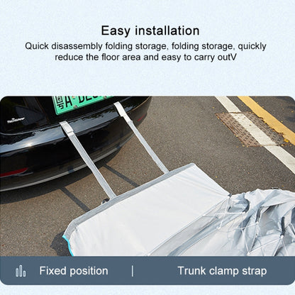 Automatic Retractable Car Universal Sunshade Snow-proof Dust-proof Cover, Size:M - PE Material by buy2fix | Online Shopping UK | buy2fix