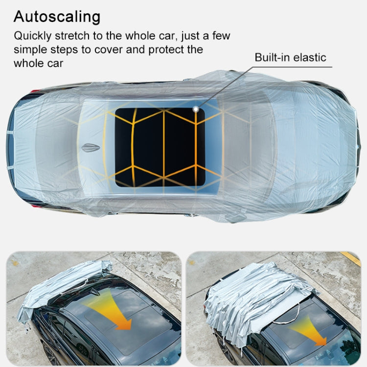 Automatic Retractable SUV Universal Sunshade Snow-proof Dust-proof Cover, Size:M - PE Material by buy2fix | Online Shopping UK | buy2fix