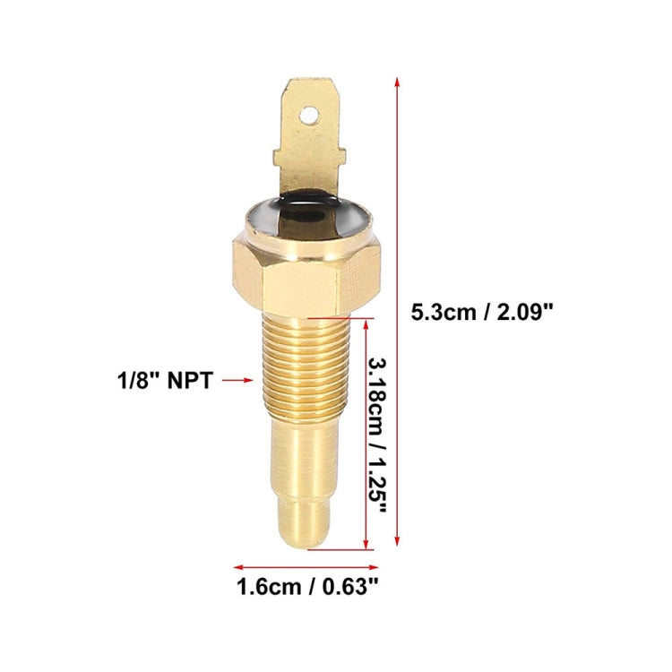 165-185 Degree Car Fan Thermostat Temperature Switch Electric Engine Cooling Fan Thermostat Switch - Engine Fittings by buy2fix | Online Shopping UK | buy2fix