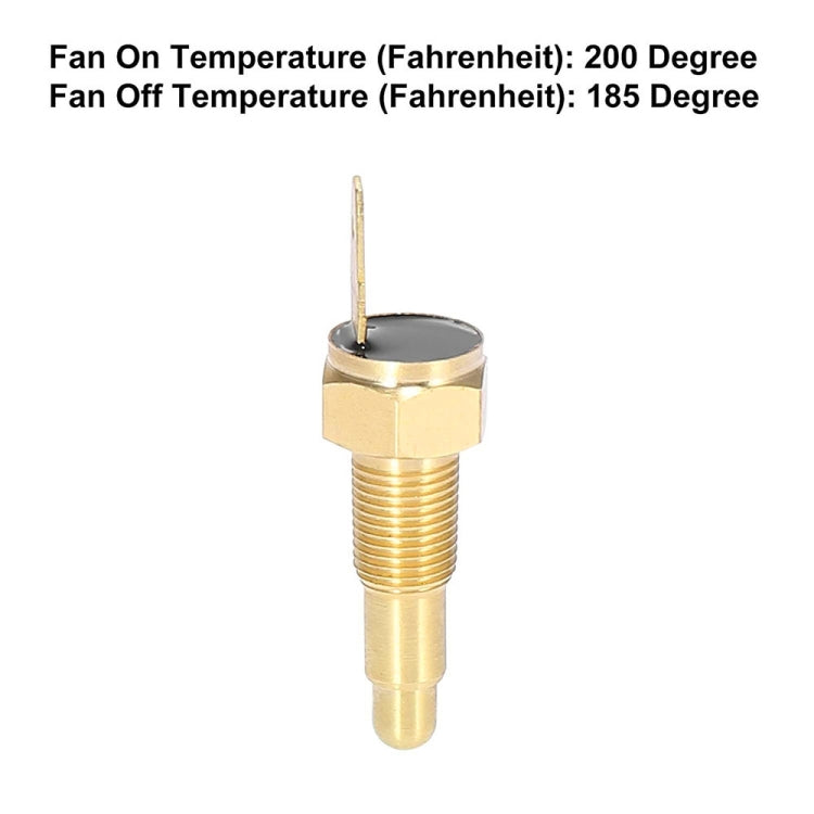 185-200 Degree Car Fan Thermostat Temperature Switch Electric Engine Cooling Fan Thermostat Switch - Engine Fittings by buy2fix | Online Shopping UK | buy2fix