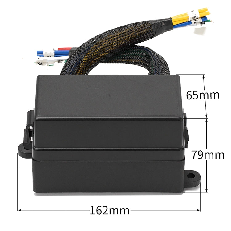 12V 4 Pin Car Modified 12 Slots Relay Fuse Box with Cable - Fuse by buy2fix | Online Shopping UK | buy2fix