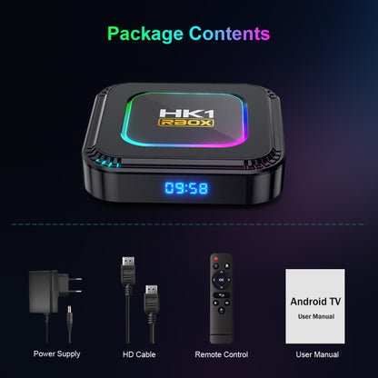 HK1 RBOX K8 8K Android 13.0 Smart TV Box with Remote Control, 2GB+16GB, RK3528 Quad-Core(UK Plug) - Others by buy2fix | Online Shopping UK | buy2fix