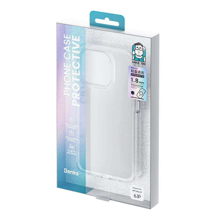 For iPhone 15 Plus Benks MagSafe Magnetic PC Phone Case(Transparent) - iPhone 15 Plus Cases by Benks | Online Shopping UK | buy2fix