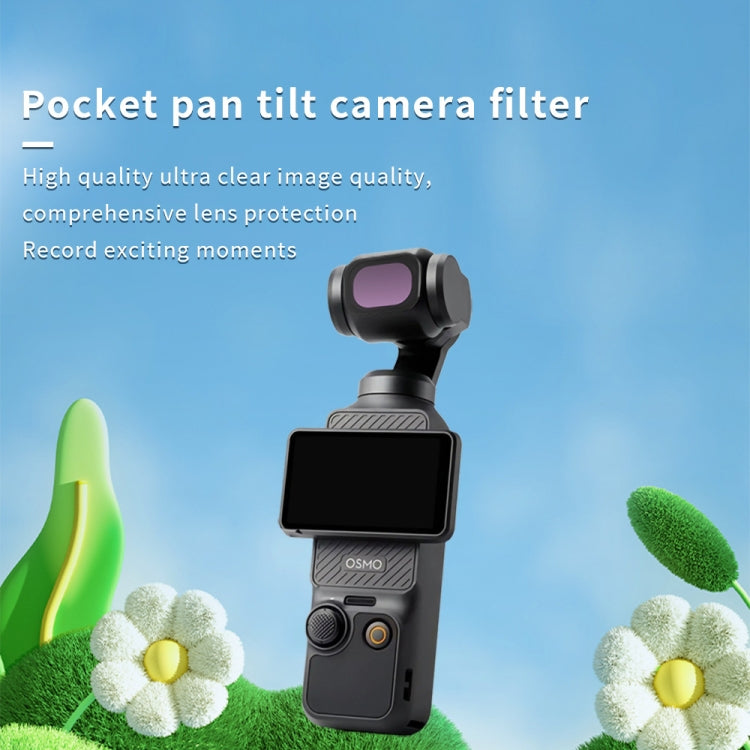 For DJI OSMO Pocket 3 JSR CB Series Camera Lens Filter, Filter:ND32PL - Lens Accessories by JSR | Online Shopping UK | buy2fix