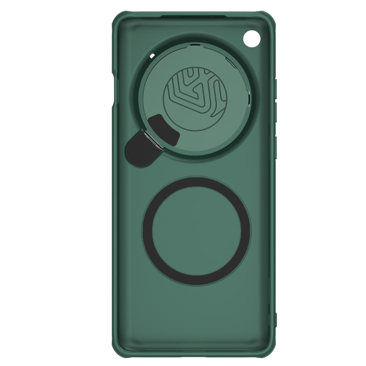 For OPPO Find X7 Ultra NILLKIN CamShield Prop MagSafe Magnetic PC Phone Case(Green) - Find X7 Ultra Cases by NILLKIN | Online Shopping UK | buy2fix