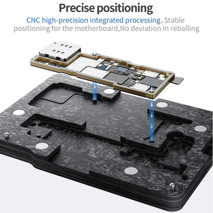 Qianli Magnetic Middle Layer BGA Reballing Platform For iPhone 15 Series - BGA Stencils by QIANLI | Online Shopping UK | buy2fix