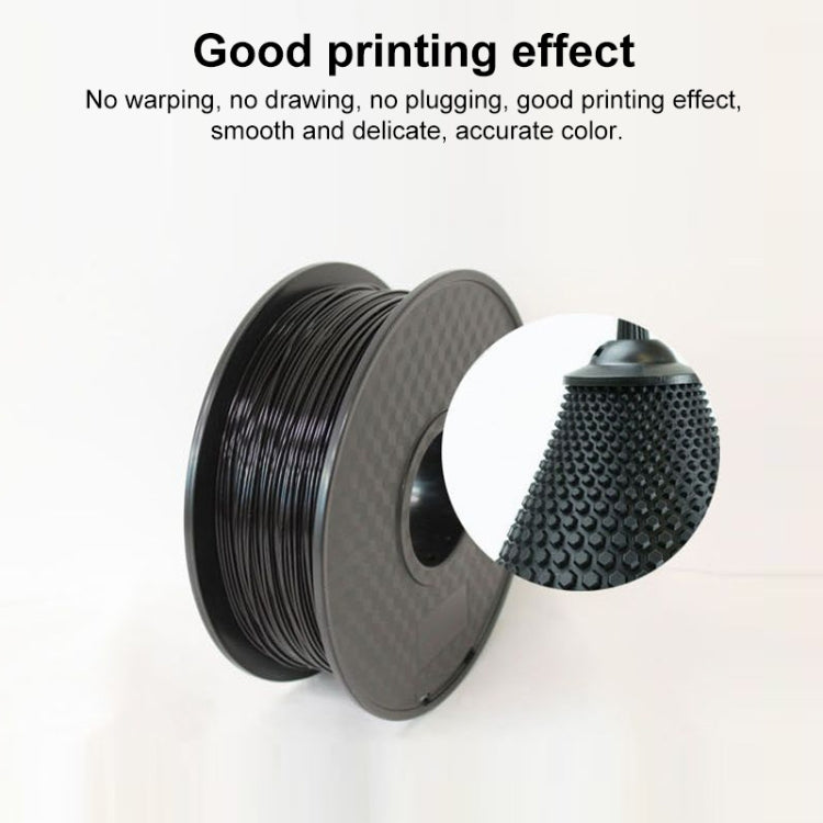 1.0KG 3D Printer Filament PLA-F Composite Material(Black) - Consumer Electronics by buy2fix | Online Shopping UK | buy2fix