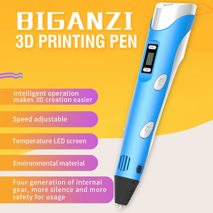 Hand-held 3D Printing Pen, USB Plug(Purple) - Consumer Electronics by buy2fix | Online Shopping UK | buy2fix