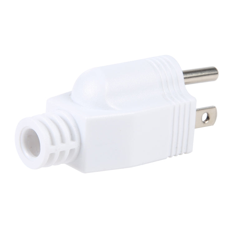 US Plug Male AC Wall Universal Travel Power Socket Plug Adapter (White) - Consumer Electronics by buy2fix | Online Shopping UK | buy2fix