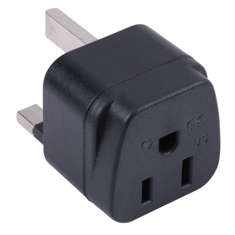 Portable Three-hole US to UK Plug Socket Power Adapter - Consumer Electronics by buy2fix | Online Shopping UK | buy2fix