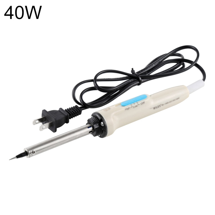 WLXY WL-1930 40W Dual Temperature Adjustable Electric Soldering Iron, AC 110V, US Plug - Home & Garden by WLXY | Online Shopping UK | buy2fix