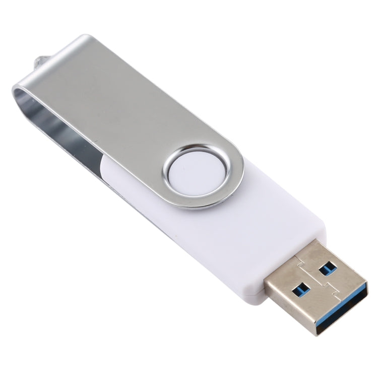 128GB Twister USB 3.0 Flash Disk USB Flash Drive (White) - USB Flash Drives by buy2fix | Online Shopping UK | buy2fix