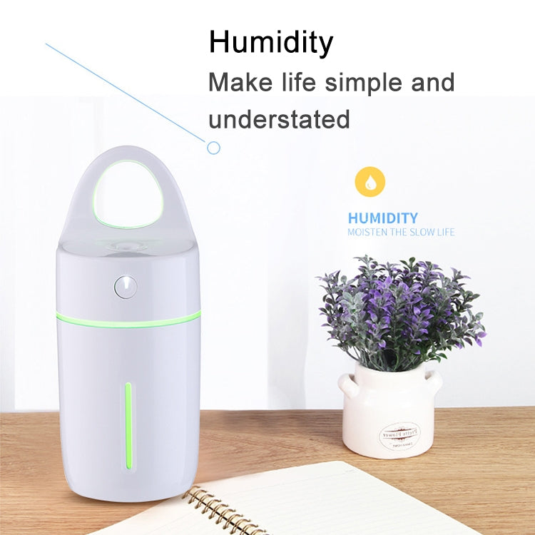 1.5W - 2W 175ml Mini Portable USB Negative Ions Humidifier Beauty and Water Supplement Instrument with Colorful LED Light(White) - Home & Garden by buy2fix | Online Shopping UK | buy2fix