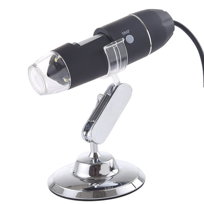 USB Magnifier HD 0.3MP Image Sensor 2560x1920P USB Digital Microscope with 8 LED & Professional Stand - Consumer Electronics by buy2fix | Online Shopping UK | buy2fix