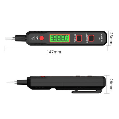 HABOTESA HT89 Contact Type High-sensitivity LCD Digital Display Sound and Light Alarm Test Pen - Consumer Electronics by buy2fix | Online Shopping UK | buy2fix