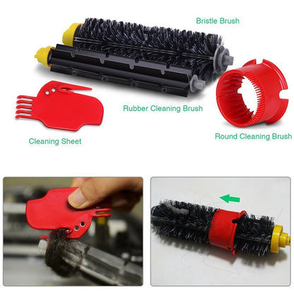 Sweeping Robot Accessories Roller Brush Side Brush Haipa Filter Accessories Set for irobot 500 Series - Consumer Electronics by buy2fix | Online Shopping UK | buy2fix