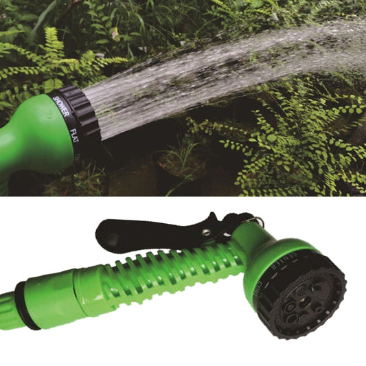 100FT Garden Watering 3 Times Telescopic Pipe Magic Flexible Garden Hose Expandable Watering Hose with Plastic Hoses Telescopic Pipe with Spray Gun, Random Color Delivery - Watering & Irrigation by buy2fix | Online Shopping UK | buy2fix