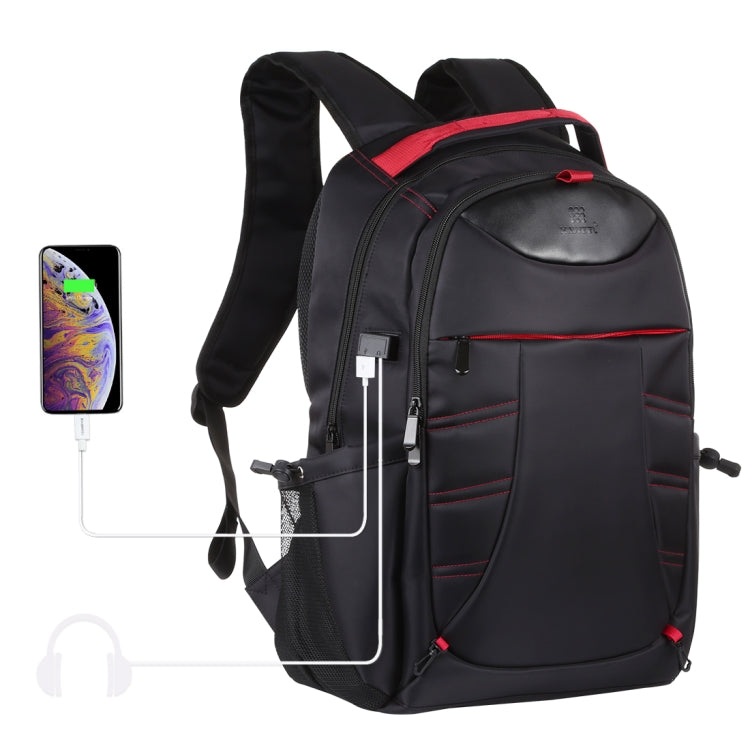 HAWEEL Foldable Removable Outdoor Portable Dual Shoulders Laptop Backpack(Black) -  by HAWEEL | Online Shopping UK | buy2fix