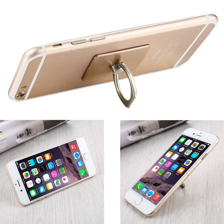 [HK Warehouse] 360 Degrees Rotation Ring Phone Holder(Gold) - Ring Holder by buy2fix | Online Shopping UK | buy2fix