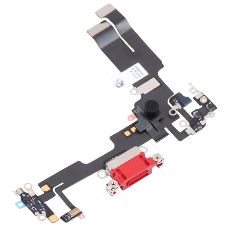 For iPhone 14 Charging Port Flex Cable (Red) - Repair & Spare Parts by buy2fix | Online Shopping UK | buy2fix