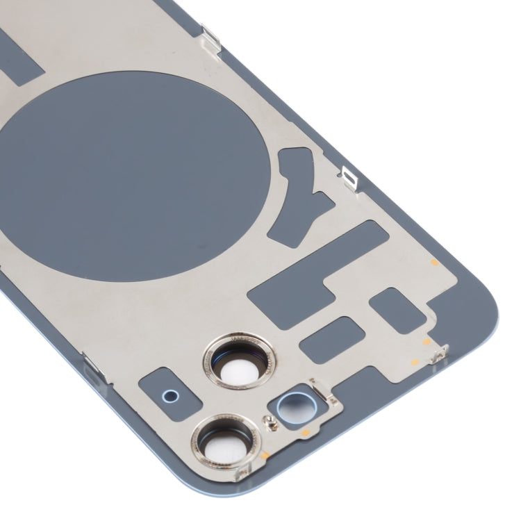 For iPhone 14 Back Housing Cover with Camera Lens(Blue) - Repair & Spare Parts by buy2fix | Online Shopping UK | buy2fix