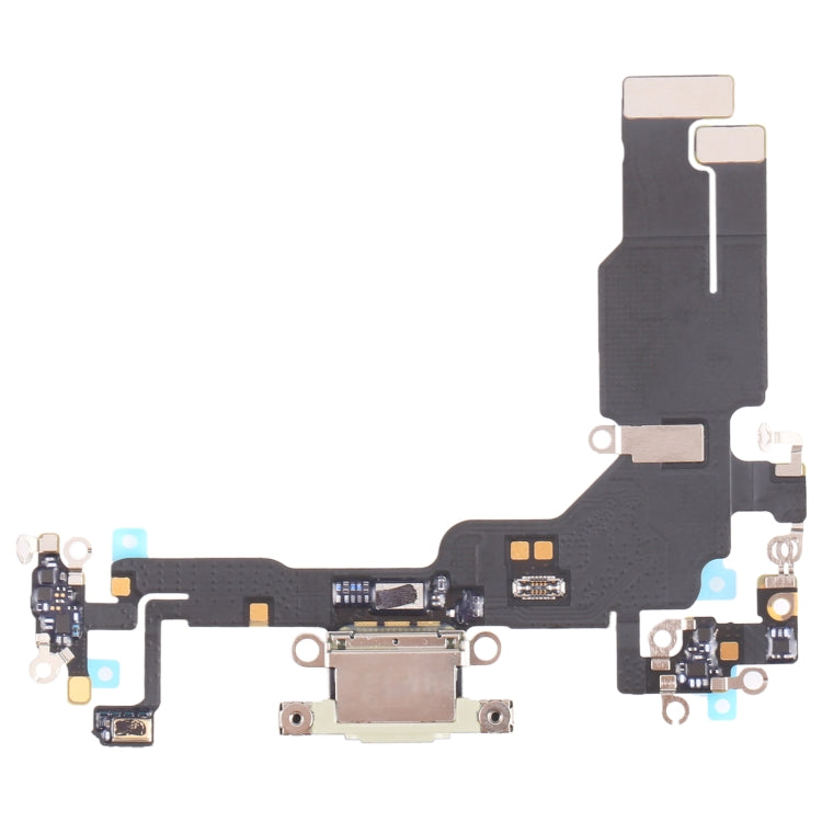 For iPhone 15 Original Charging Port Flex Cable (Yellow) -  by buy2fix | Online Shopping UK | buy2fix