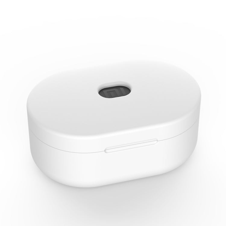 Silicone Charging Box Protective Case for Xiaomi Redmi AirDots / AirDots S / AirDots 2(White) - Xiaomi Earphone Case by buy2fix | Online Shopping UK | buy2fix