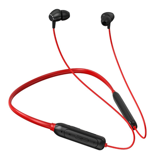 M61 Bluetooth 5.1 Business Sport Magnetic Metal Stereo Neck-mounted Bluetooth Earphone(Red) - Neck-mounted Earphone by buy2fix | Online Shopping UK | buy2fix