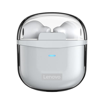 Original Lenovo XT96 Noise Reduction Semi-in-ear Bluetooth Earphone with Transparent Jelly Charging Box (White) - Bluetooth Earphone by Lenovo | Online Shopping UK | buy2fix