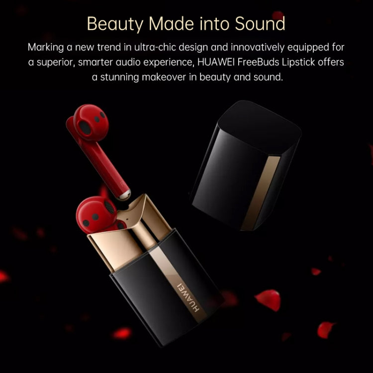 Huawei FreeBuds Lipstick ANC Wireless Bluetooth Earphone with Charging Box, Support Pop-up Window Pairing(Red) - Bluetooth Earphone by Huawei | Online Shopping UK | buy2fix