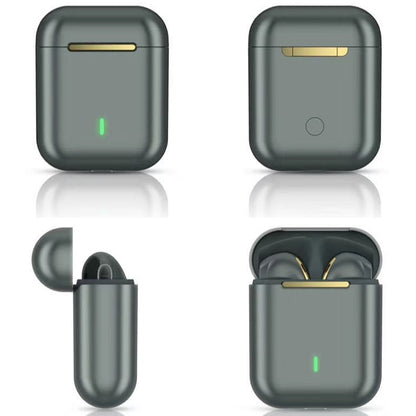 T&G J18 Bluetooth 5.1 TWS Wireless Binaural Bluetooth Earphone with Charging Box (Green) - TWS Earphone by T&G | Online Shopping UK | buy2fix
