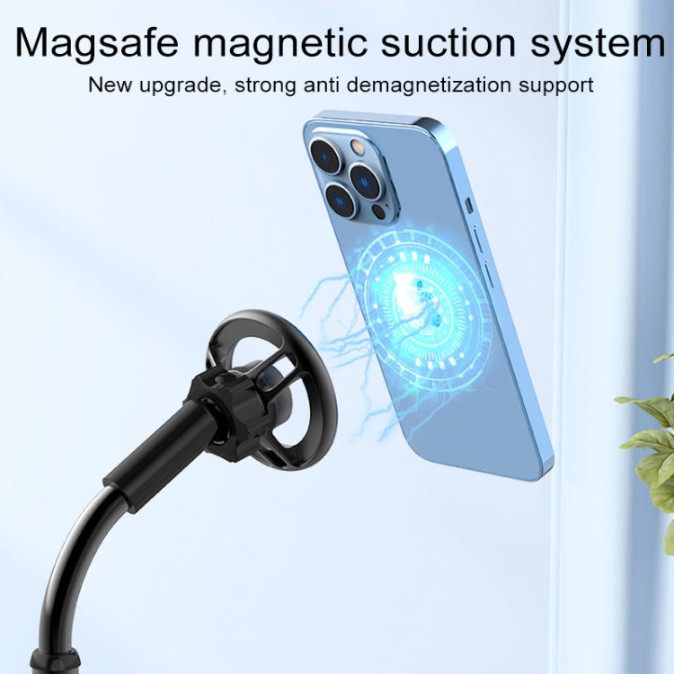 R-JUST HZ27 Desktop Phone Tablet Holder Disc Magnetic Suction Telescopic Bracket - Lazy Bracket by R-JUST | Online Shopping UK | buy2fix