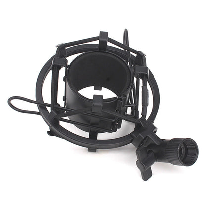 46mm Plastic Microphone Shock Mount Holder Stand, for Studio Recording, Live Broadcast, Live Show, KTV, etc. - Consumer Electronics by buy2fix | Online Shopping UK | buy2fix