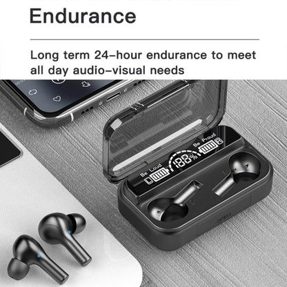 278 TWS External Noise Cancelling Touch Bluetooth Earphone with Charging Box, Support Three-screen Battery Display & Power Bank & Call & Voice Assistant(White) - TWS Earphone by buy2fix | Online Shopping UK | buy2fix