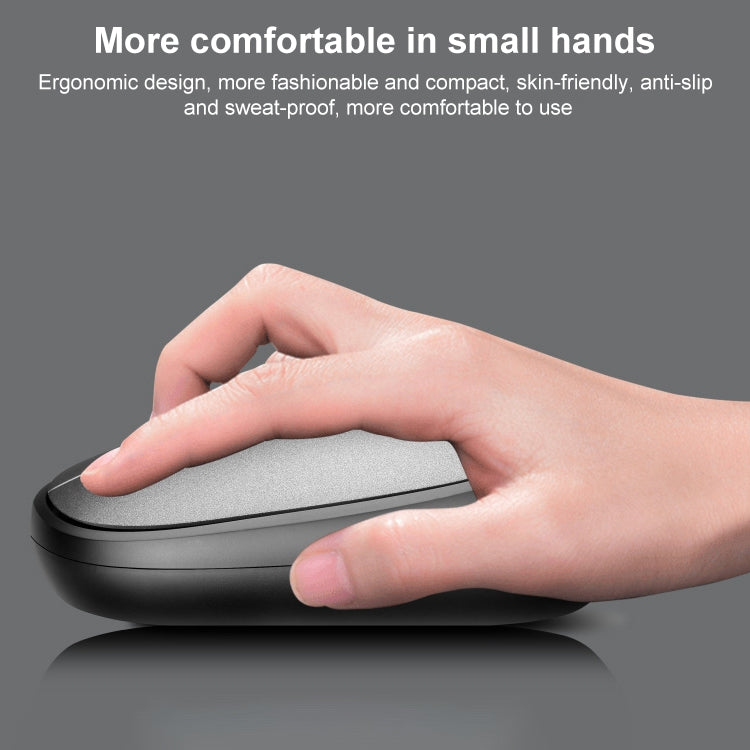 ZGB 007 2.4G Computer Laptop Wireless Mini Mouse (Grey) - Wireless Mice by Chasing Leopard | Online Shopping UK | buy2fix