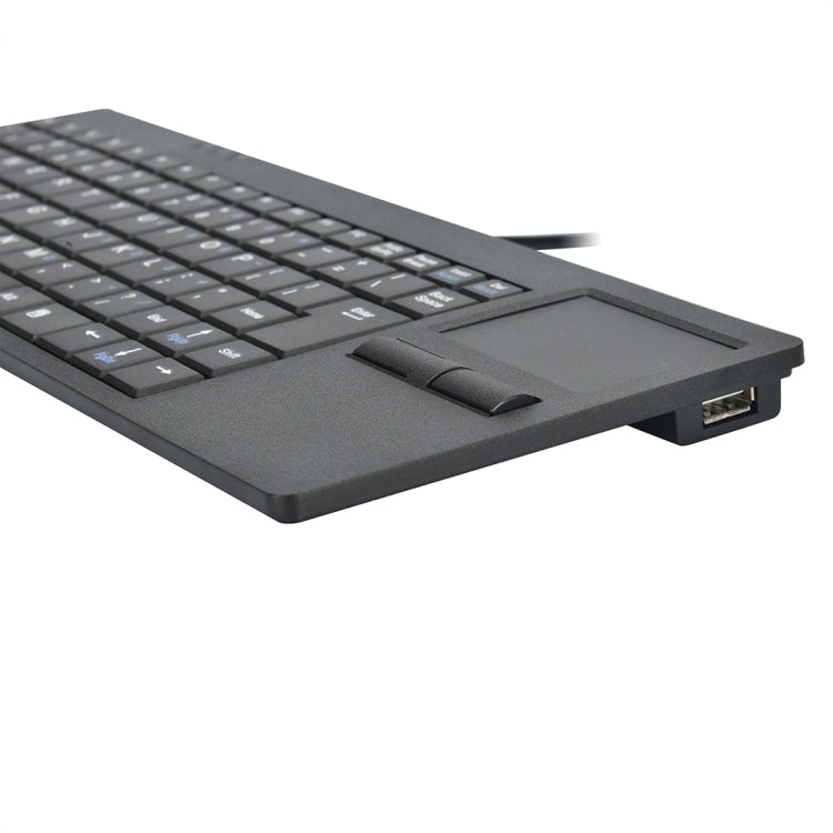 MC-818 82 Keys Touch-pad Ultra-thin Wired Computer Keyboard - Computer & Networking by buy2fix | Online Shopping UK | buy2fix