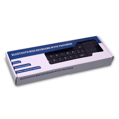 K-07 ABS Wireless Chargeable Bluetooth Touch Keyboard(Black) - Computer & Networking by buy2fix | Online Shopping UK | buy2fix