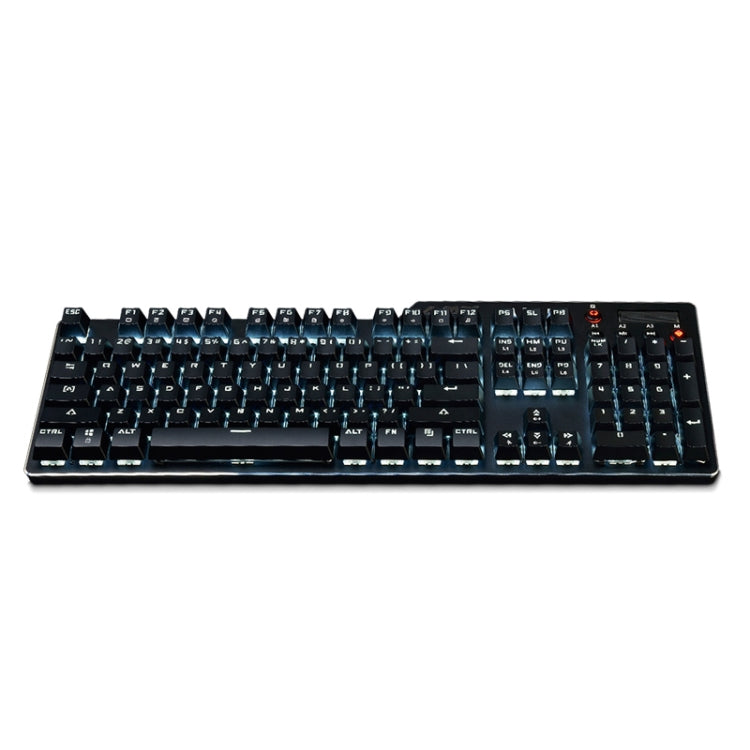 Ajazz AK35I Multimedia Knob Gaming Backlight Alloy Machinery Keyboard (Black Tea Axis) - Wired Keyboard by Ajazz | Online Shopping UK | buy2fix