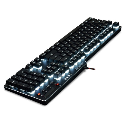 Ajazz AK35I Multimedia Knob Gaming Backlight Alloy Machinery Keyboard (Black Tea Axis) - Wired Keyboard by Ajazz | Online Shopping UK | buy2fix