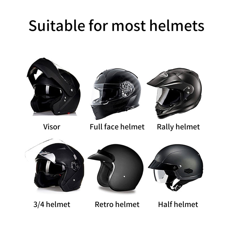 T6 Motorcycle Helmet Bluetooth V5.0 Headset - Consumer Electronics by buy2fix | Online Shopping UK | buy2fix