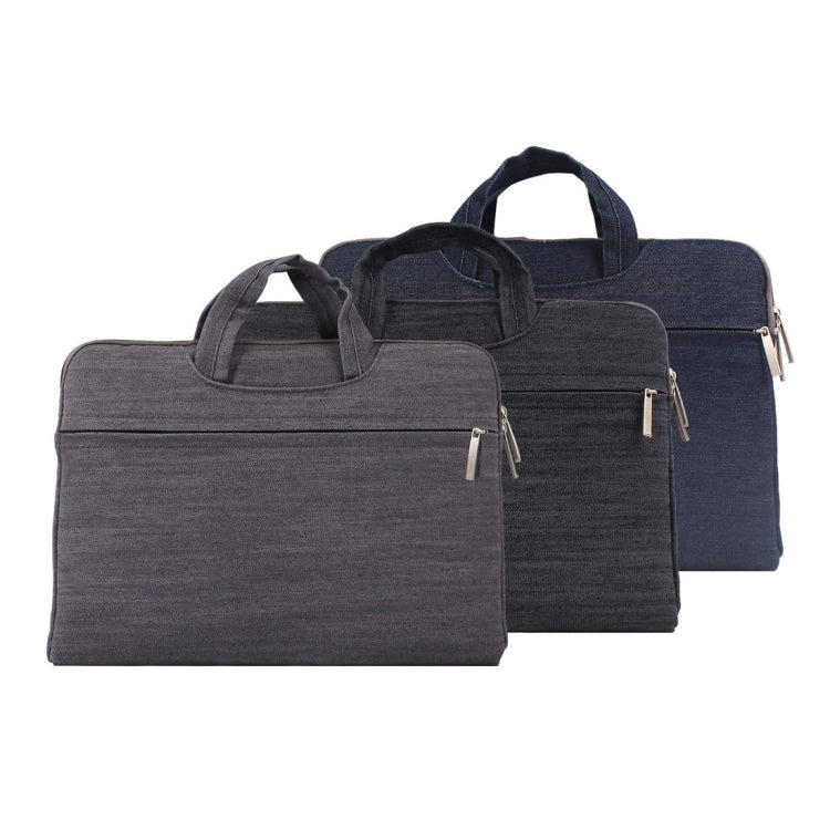 11.6 inch Portable Handheld Laptop Bag for Laptop(Dark Blue) - 10 - 11 inch by buy2fix | Online Shopping UK | buy2fix