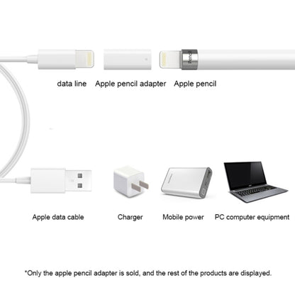 Portable Charging Adapter for Apple Pencil - Apple Accessories by buy2fix | Online Shopping UK | buy2fix