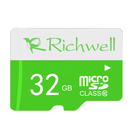 Richwell 32GB High Speed Class 10 Micro SD(TF) Memory Card - Micro SD Card by Richwell | Online Shopping UK | buy2fix