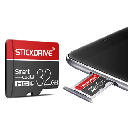 STICKDRIVE 128GB U3 White Line Red and Black TF(Micro SD) Memory Card - Micro SD Card by STICKDRIVE | Online Shopping UK | buy2fix